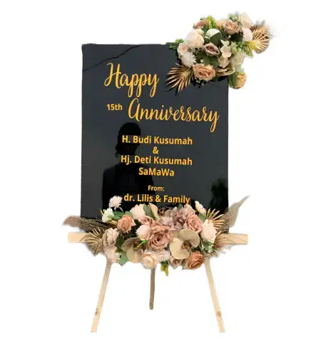 Papan Bunga Akrilik Kuaro