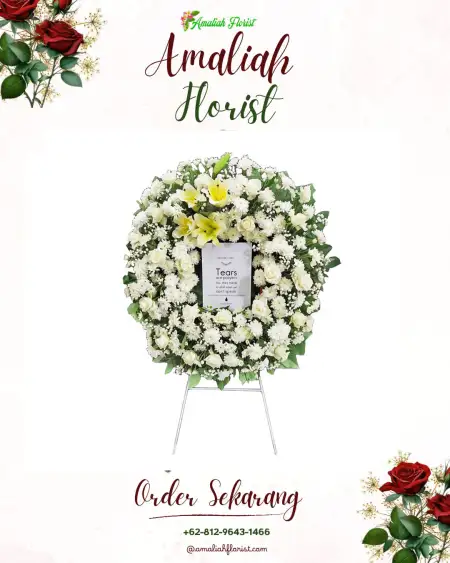 Krans Bunga Duka Kuaro